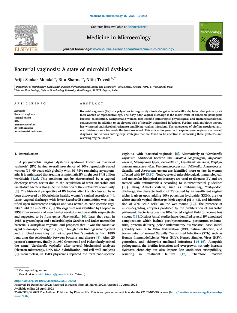 Best Practice & Research Clinical Obstetrics & Gynaecology, 2023