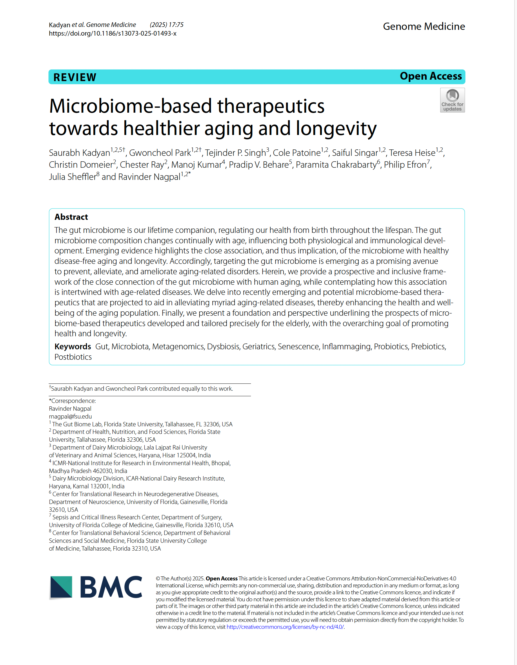 Genome Medicine, 2025